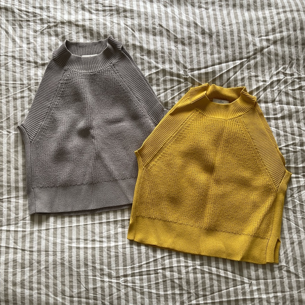 Yellow Wilfred Knit Tank - Picture 2 of 12